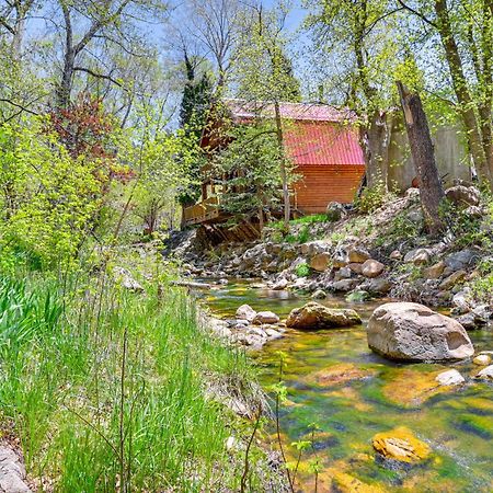 Creekside Payson Cabin Retreat With Private Deck Buitenkant foto