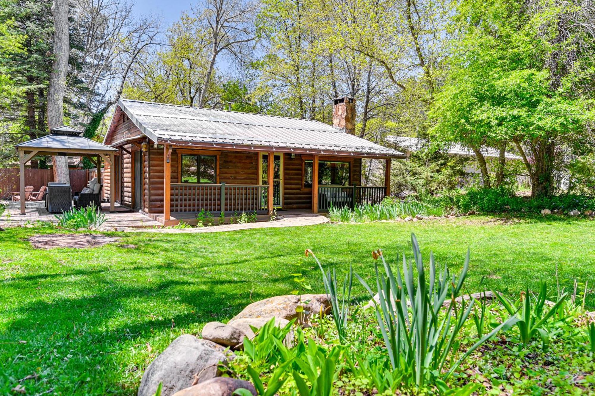 Creekside Payson Cabin Retreat With Private Deck Buitenkant foto