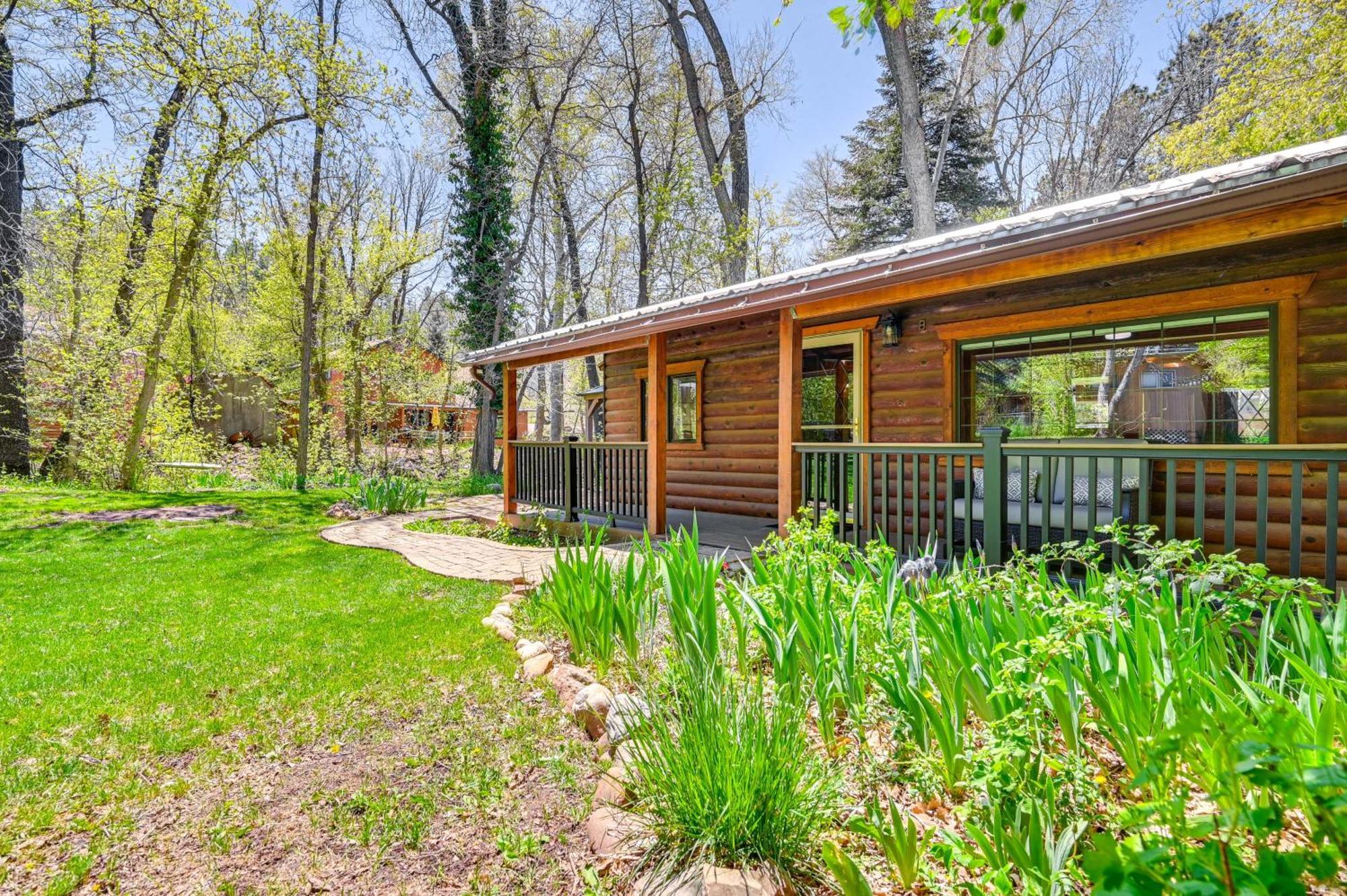 Creekside Payson Cabin Retreat With Private Deck Buitenkant foto